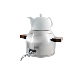 کتری و قوری کاندید مدل دانته گنجایش کتری 5 لیتر گنجایش قوری 0.5 لیتر