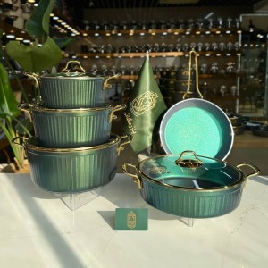 سرویس ۹پارچه گلدپلاس اویز