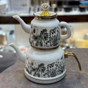 کتری قوری لعابی هوم لوکس