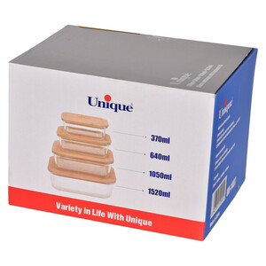 ظرف نگهدارنده یونیک کد 1407 مجموعه 4 عددی