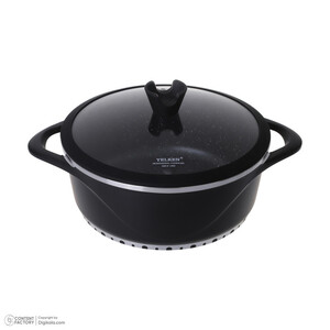 سرویس قابلمه و تابه گرانیتی 19 پارچه یلکن مدل Cookware