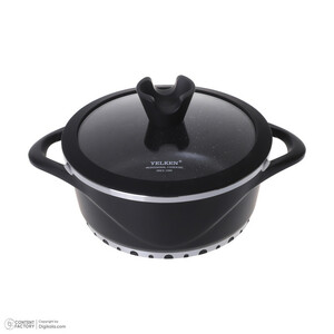 سرویس قابلمه و تابه گرانیتی 19 پارچه یلکن مدل Cookware