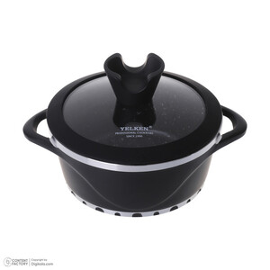 سرویس قابلمه و تابه گرانیتی 19 پارچه یلکن مدل Cookware