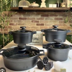 سرویس پخت و پز 8 پارچه یونیک مدل دیاموند کد 8505