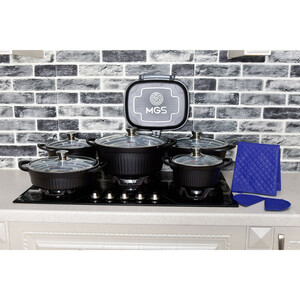 سرویس پخت و پز 15 پارچه ام جی اس مدل جرمنی D