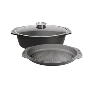 تابه گریل ام جی اس مدل دو طبقه سایز 38