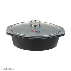 تابه گریل ام جی اس مدل دو طبقه سایز 38