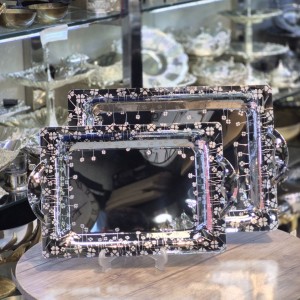 سینی استیل ۲تیکه خارجی