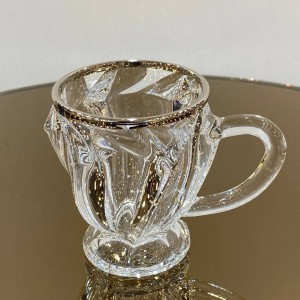 ماگ چایخوری لب طلا و نقره