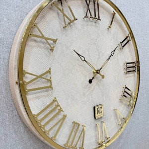 ساعت دیواری rabia چرمی