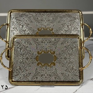 سینی استیل 2 سایز وارداتی