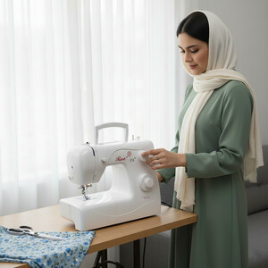 چرخ خیاطی کاچیران مدل رز 210 پلاس