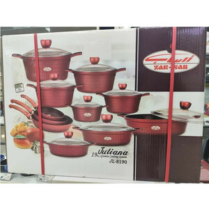 سرویس پخت و پز 19 پارچه زرساب مدل جولیانا JL8190