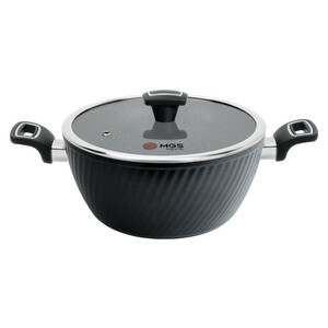 قابلمه گرانیت ام جی اس مدل فورج کد 005 سایز 24