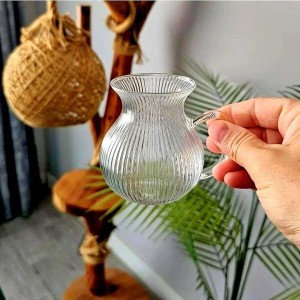 فنجان پیرکس چایخوری دسته دار محصول sahin ترکیه
