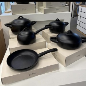 سرویس ۹ پارچه arow ترکیه مدل black stone