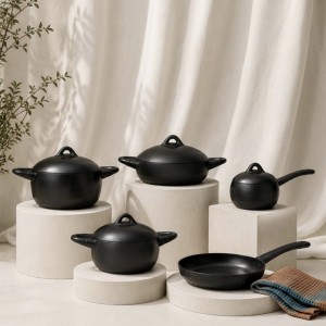 سرویس ۹ پارچه arow ترکیه مدل black stone