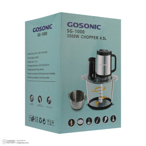خردکن 4.5 لیتری گوسونیک مدل SG-1000