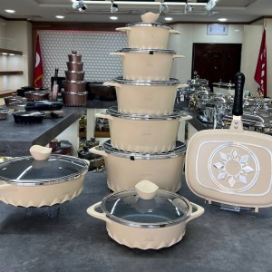 سرویس قابلمه ۱۶ پارچه sg مدل آرنا