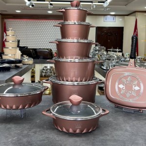 سرویس قابلمه ۱۶ پارچه sg مدل آرنا