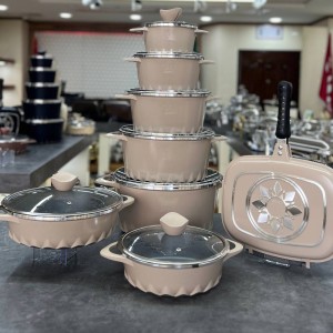 سرویس قابلمه ۱۶ پارچه sg مدل آرنا