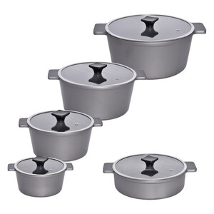 سرویس قابلمه و تابه گرانیت 10 پارچه ای.ام.دی مدل MODERN