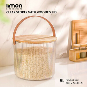 ظرف برنج ۹ کیلویی لیمون مدل دسته دار کد TP245659