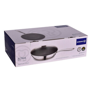 تابه استیل کرکماز طرح Altima کد 3878 سایز 26