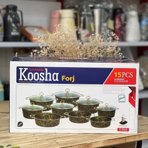 سرویس قابلمه 15 پارچه کوشا کرم