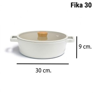 تابه دو دسته سایز 30 فیکا fika