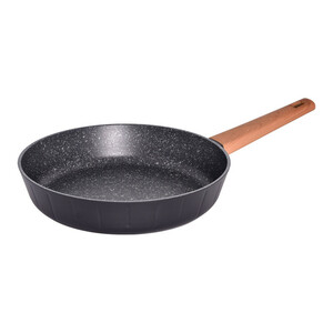 سرویس قابلمه و تابه گرانیتی 12 پارچه گری پن مدل دسته چوبی
