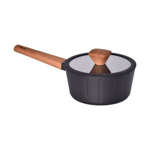 سرویس قابلمه و تابه گرانیتی 12 پارچه گری پن مدل دسته چوبی