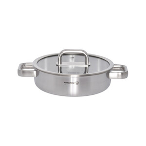 سرویس قابلمه و تابه استیل 8 پارچه کرکماز مدل SILVERA کد 2788