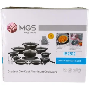 سرویس قابلمه 28 پارچه گرانیت طرح ایتالیا B