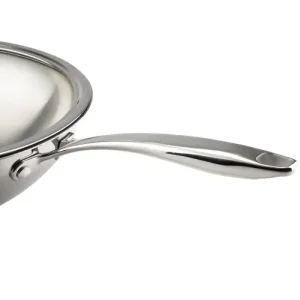 تابه تک دسته استیل ام جی اس سایز 24 کد PS6134
