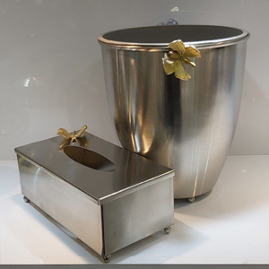 سطل و دستمال پروانه