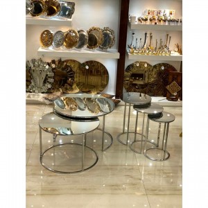 ست عسلی و جلومبلی حلقه ایی