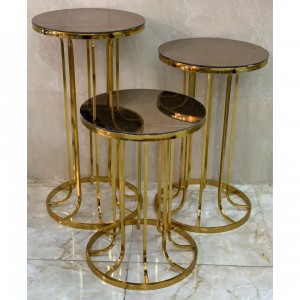 ست عسلی کنار سالنی