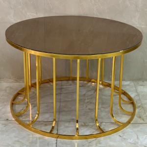 جلومبلی فلزی گرد