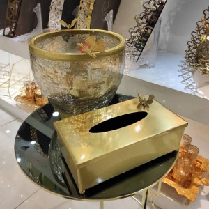 سطل و دستمال پروانه