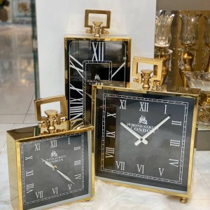 ساعت رومیزی استیل