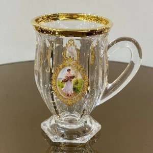 فنجان چایخوری لب طلا