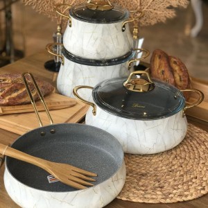 سرویس قابلمه 7 پارچه بریونی