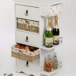 فایل سه کشو دو سبد جا بطری بغل