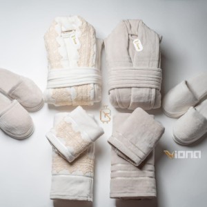  پرطرافدارترین ست ۱۰تیکه حوله ترک VENTO گیپوردار