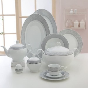 سرویس 102پارچه 12نفره ایتالیا اف- ایزابل پلاتین درجه یک