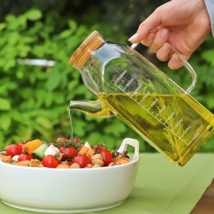 ظرف روغن پیرکس در بامبو