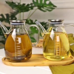 بطری روغن و آبلیمو درب استیل TESS