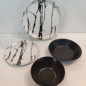 سرویس 6 نفره 24 پارچه غذا خوری محصول keramika ترکیه 