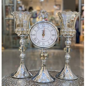 ست ساعت و شمعدان لاله